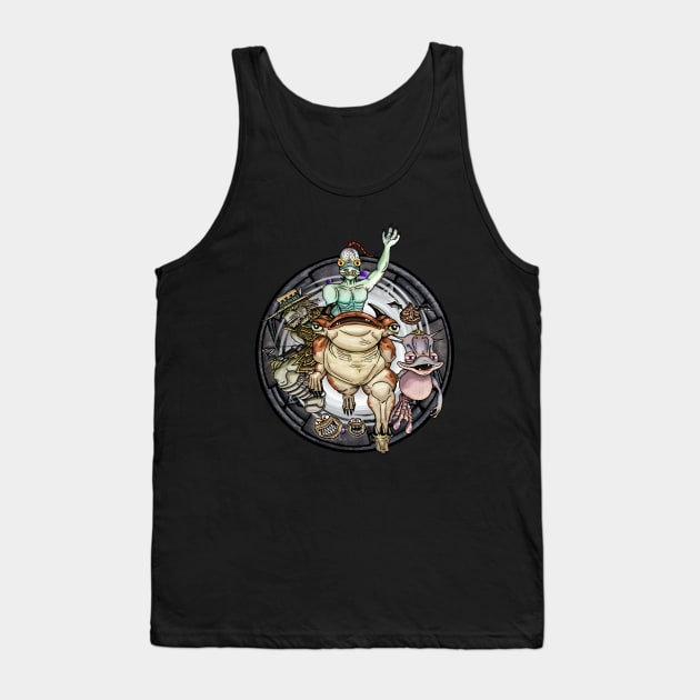 Oddworld Heroes Tank Top by WarioPunk